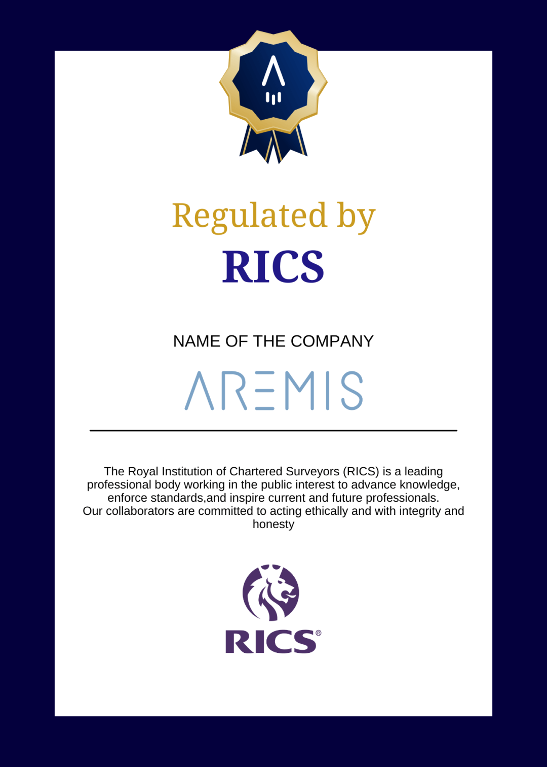 Regulated by RICS