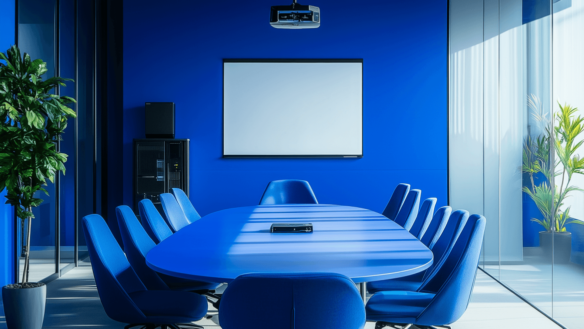 blue