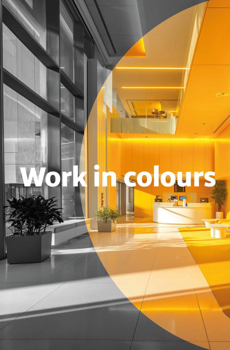 Work in colours
